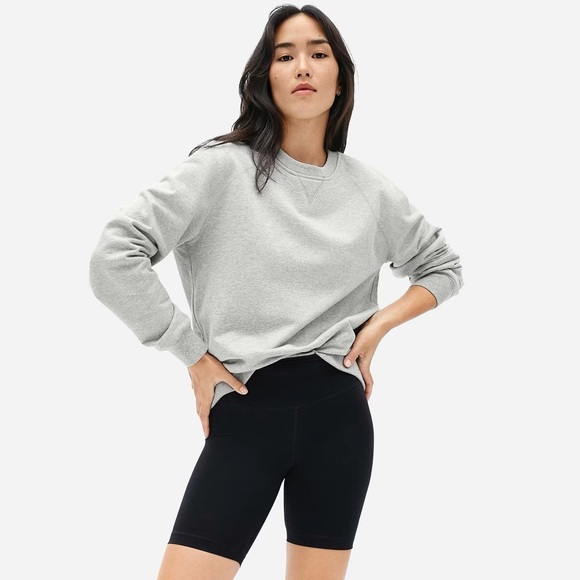 Everlane The Unisex French Terry Crew - Picture 3 of 7